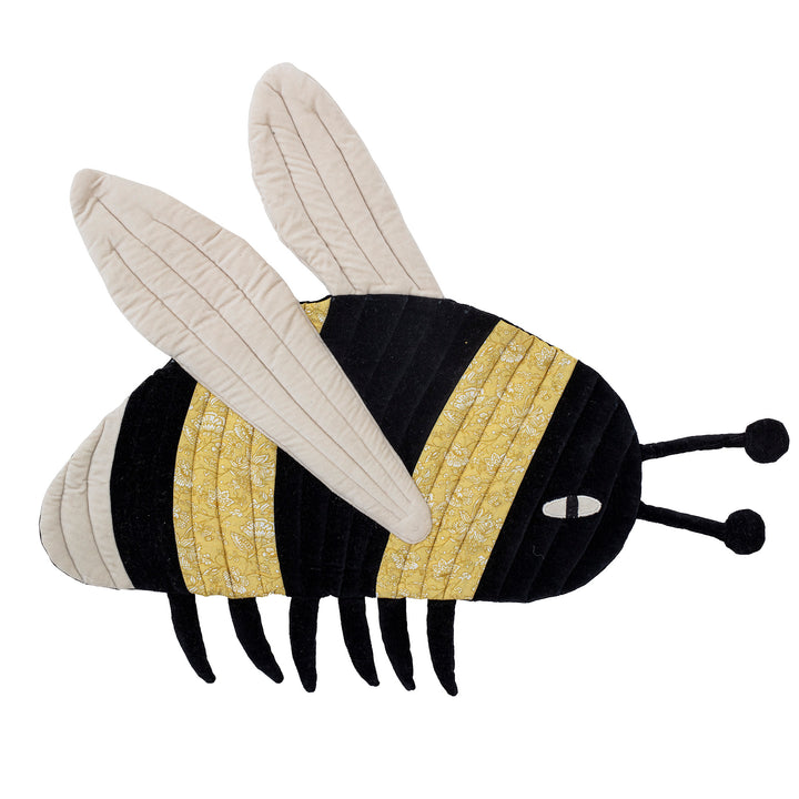 BLOOMINGVILLE MINI Tibbe Væg Dekoration, Sort, Bomuld - L66xH4xW60 cm - DesignGaragen.dk.
