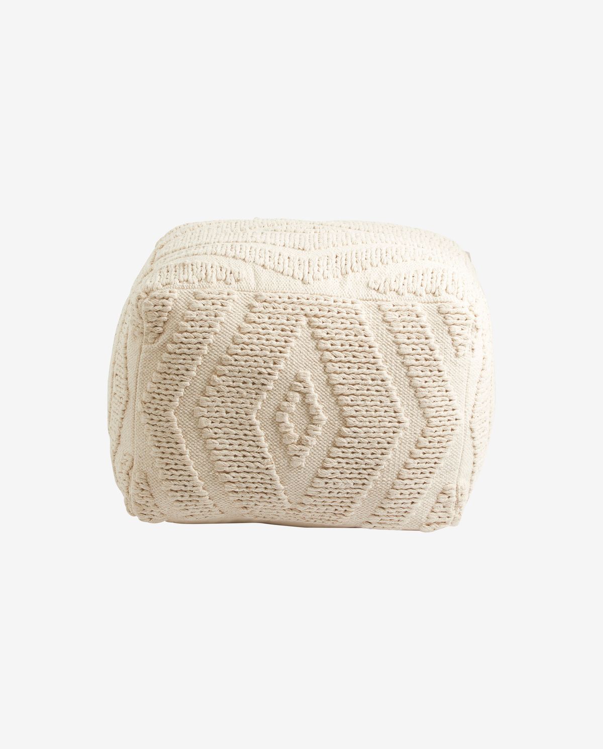 WULAR puf - råhvid