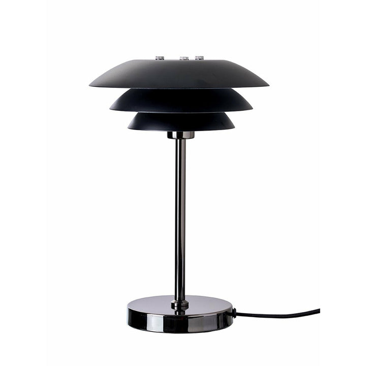 Dyberg Larsen DL20 bordlampe sort - Ø20xH30cm - DesignGaragen.dk.