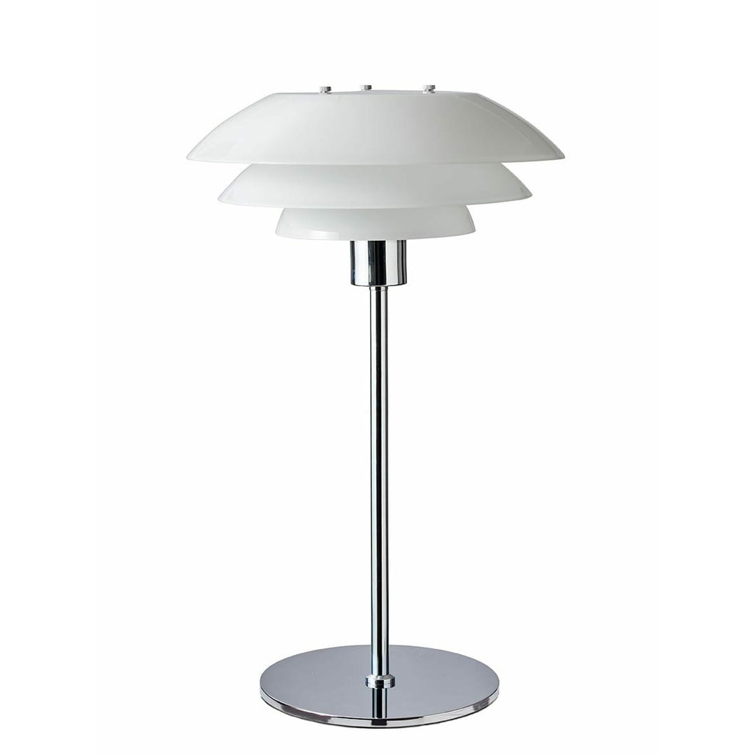 Dyberg Larsen DL31 bordlampe opal - Ø31xH50cm - DesignGaragen.dk.