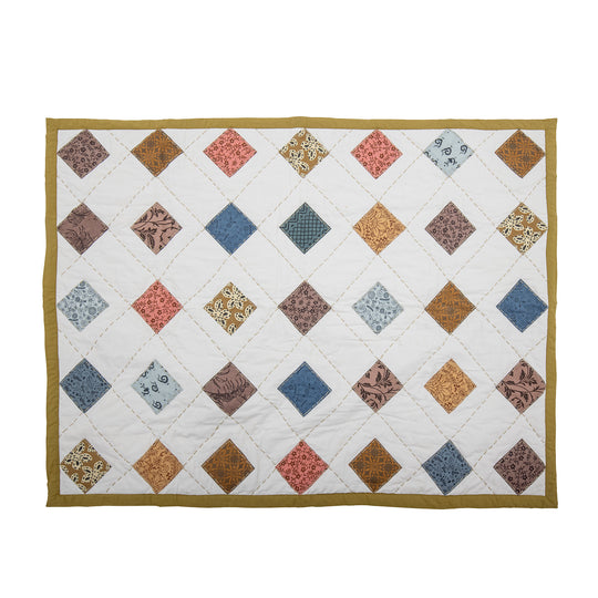 Melua Plaid, Natur, Bomuld - L152xH0,25xW127 cm - BLOOMINGVILLE MINI - DesignGaragen.dk