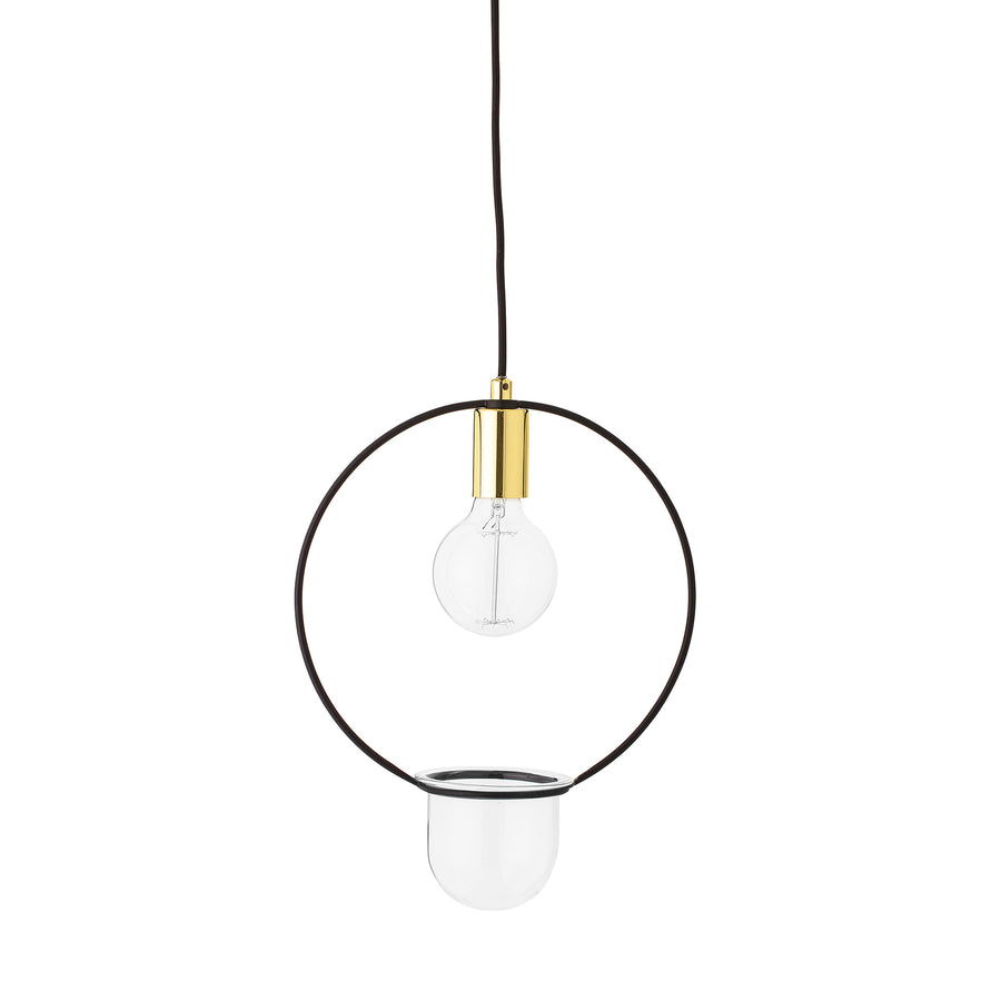 BLOOMINGVILLE Caralina Pendel, Guld, Metal - D30xH38 cm - DesignGaragen.dk.