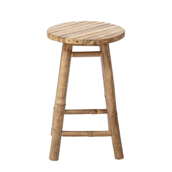 BLOOMINGVILLE Sole Taburet, Natur, Bambus - D30xH50 cm - DesignGaragen.dk.