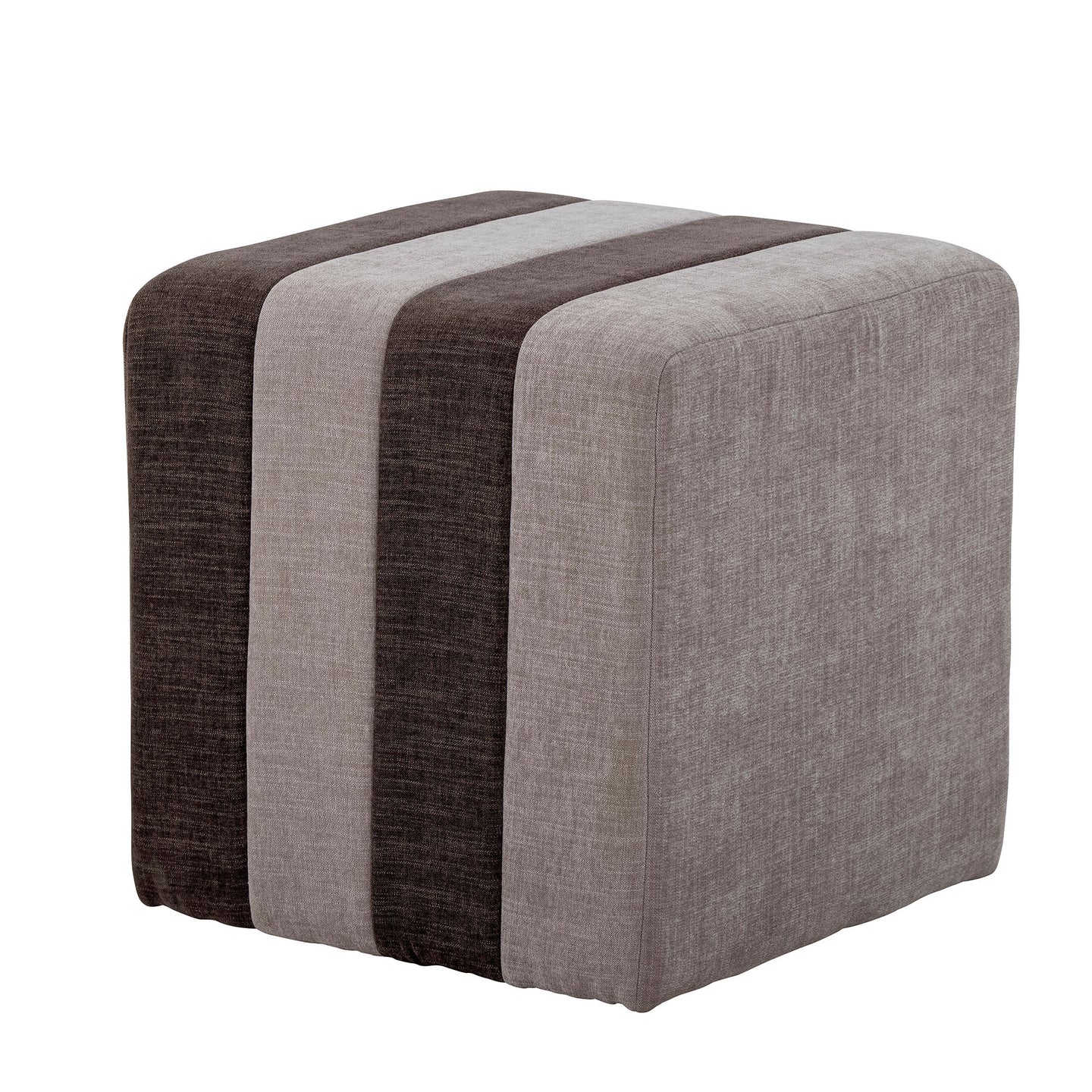 Bloomingville Flint Puf, Brun, Polyester - Bloomingville - DesignGaragen.dk