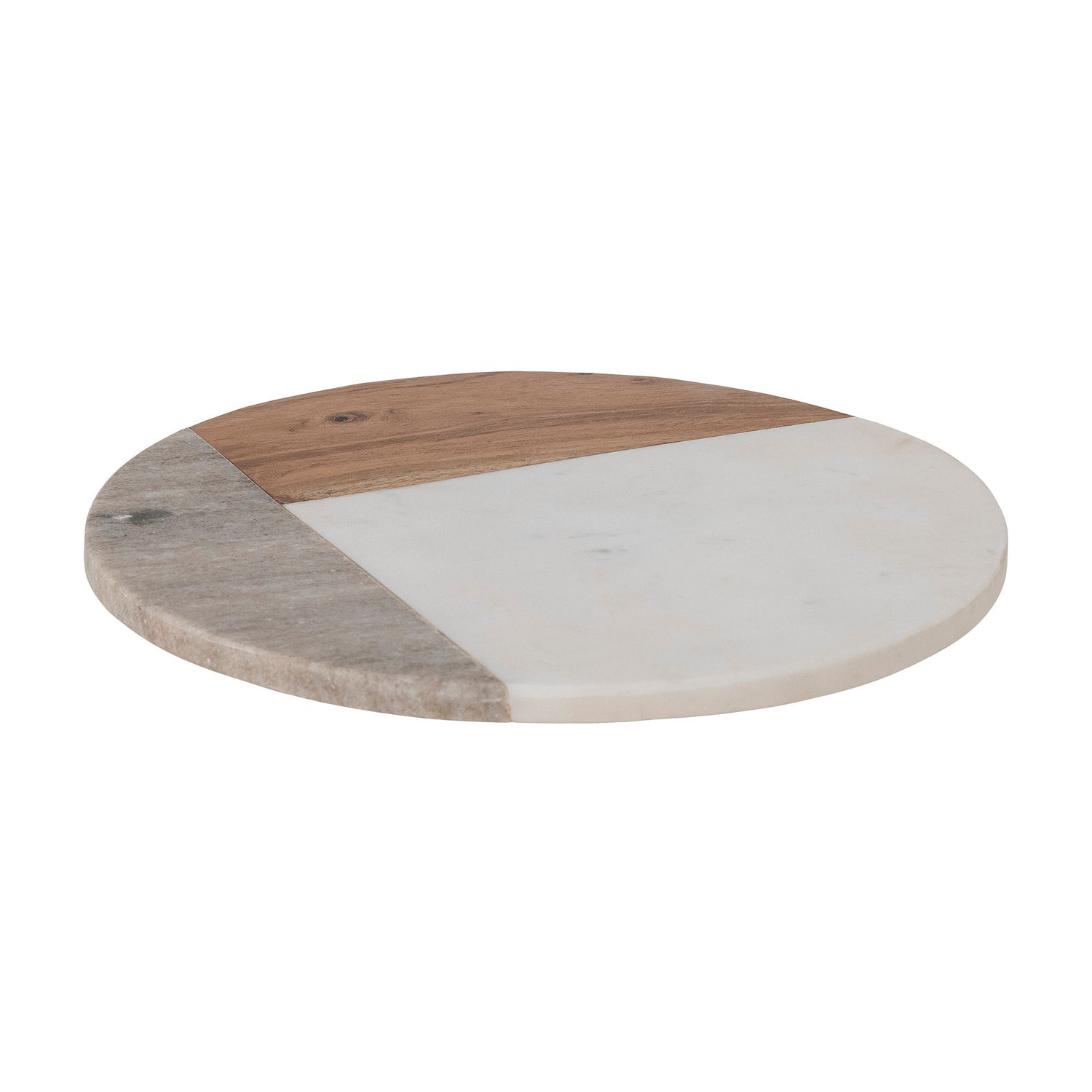 Creative Collection Olly Serving Tray, Hvid, Marmor