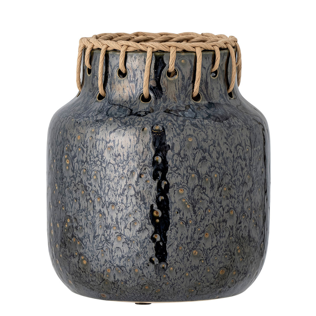 Bloomingville Janel Vase, Sort, Keramik