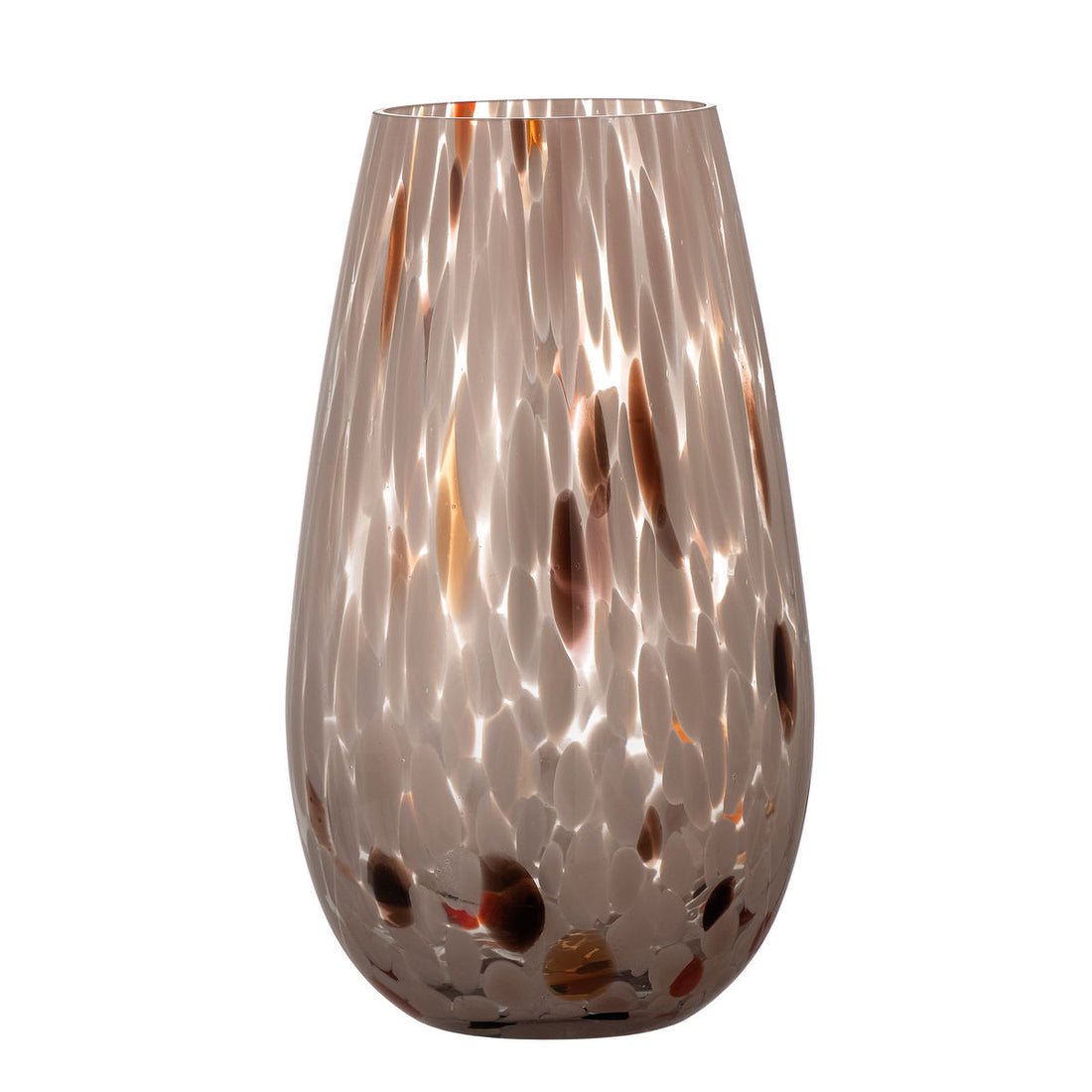 Bloomingville Artem Vase, Brun, Glas