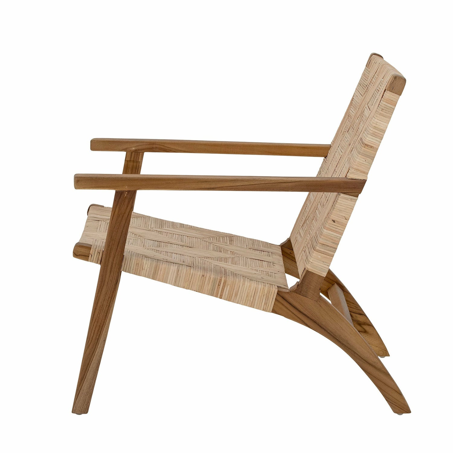 Creative Collection Mills Lounge Stol, Brun, Rattan