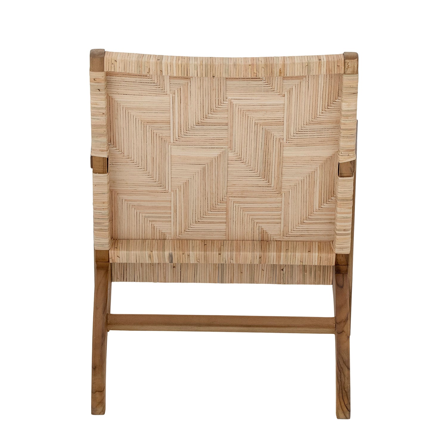 Creative Collection Mills Lounge Stol, Brun, Rattan