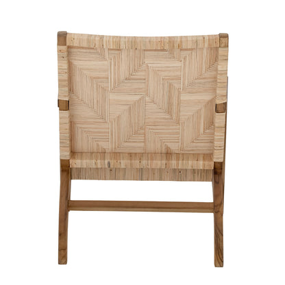 Creative Collection Mills Lounge Stol, Brun, Rattan