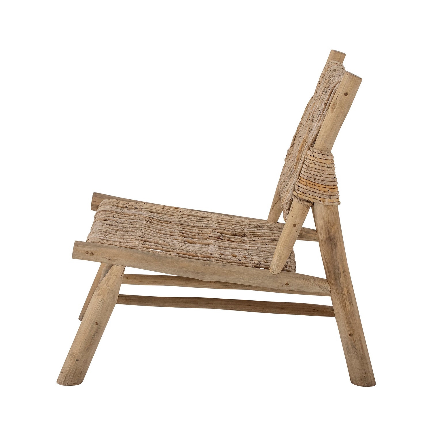 Bloomingville Ruthy Lounge Stol, Natur, Teak