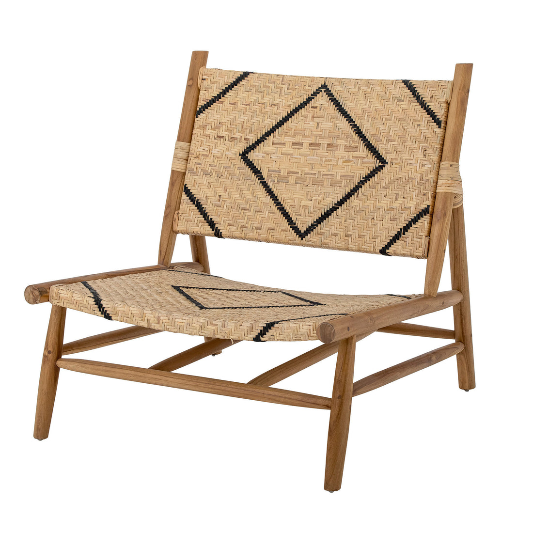 Creative Collection Lennox Lounge Stol, Natur, Teak