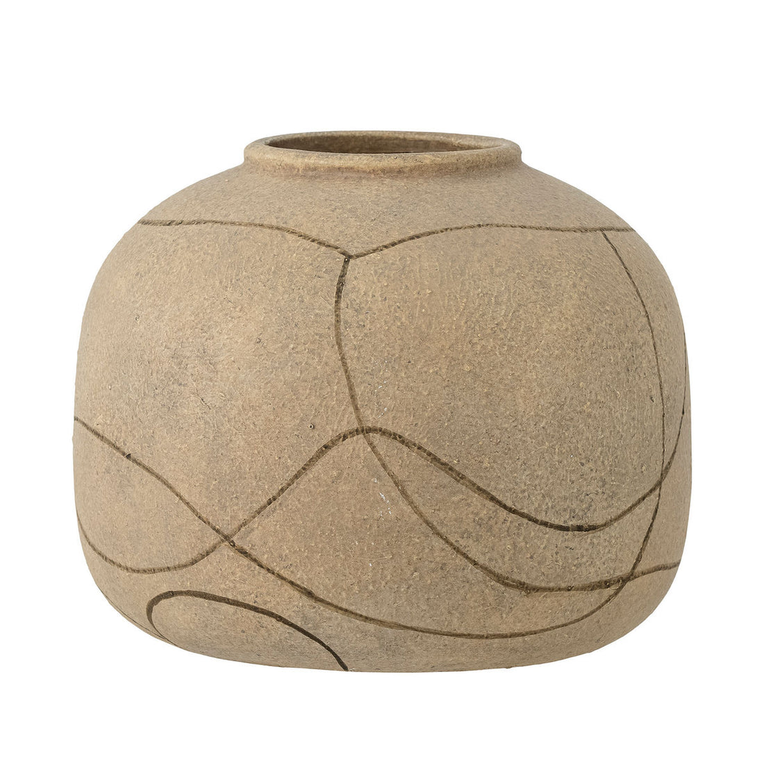 Bloomingville Niza Deko Vase, Natur, Terrakotta - Bloomingville - DesignGaragen.dk