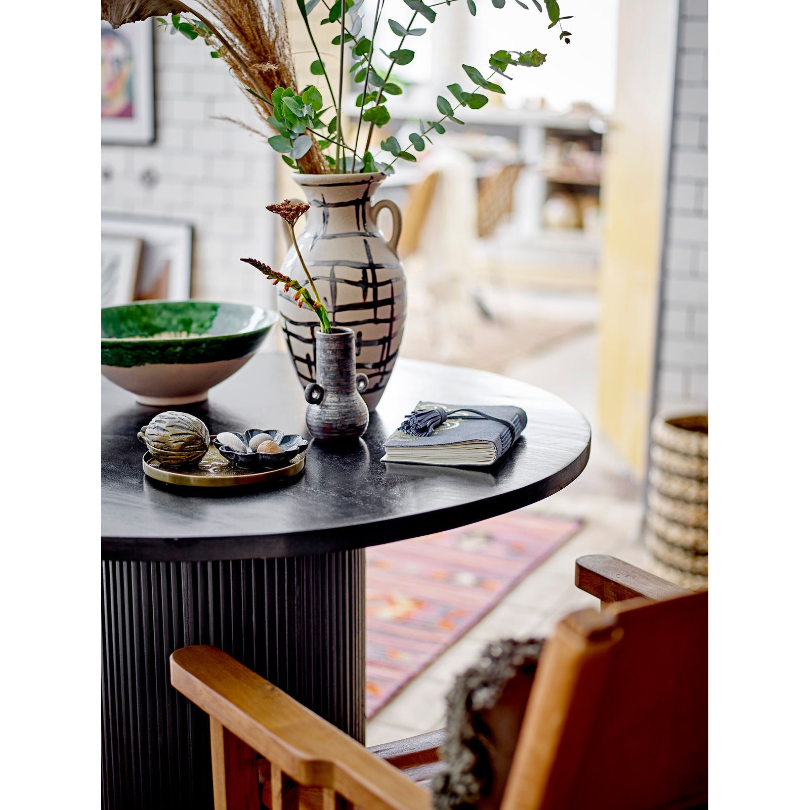 Bloomingville Moez Skål, Grøn, Stentøj - Bloomingville - DesignGaragen.dk