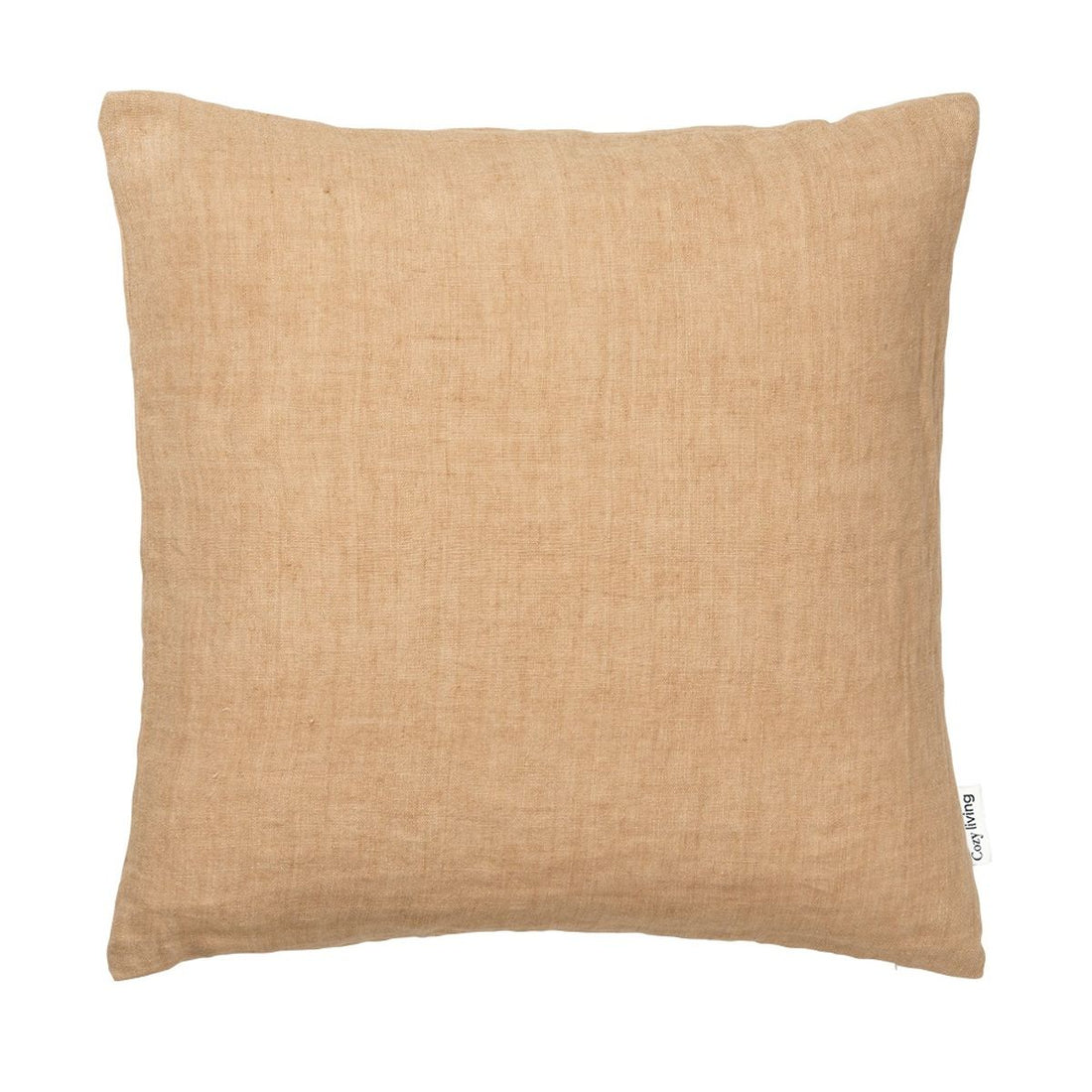 Cozy Living Luxury Light Linen Cushion Cover  - CARAMEL