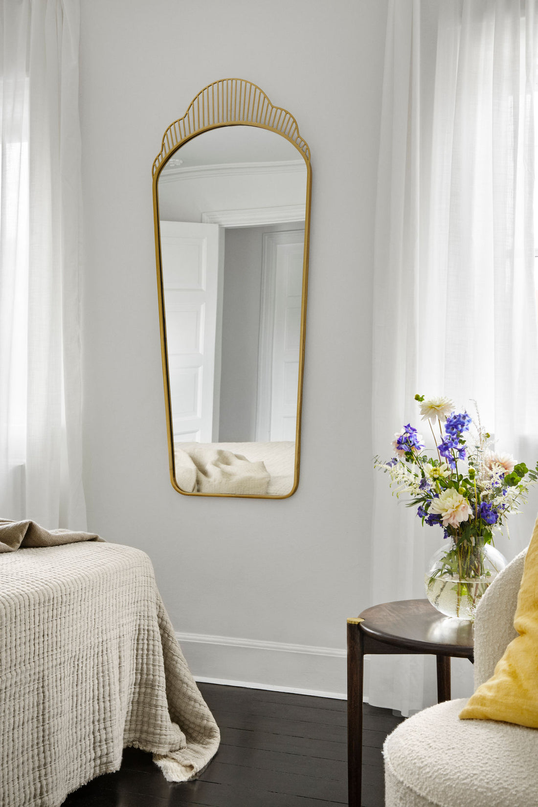 Cozy Living Cecilia Mirror - BRASS - L