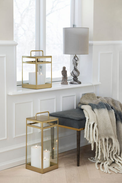Cozy Living Pure Nordic Lantern MATTE GOLD - M