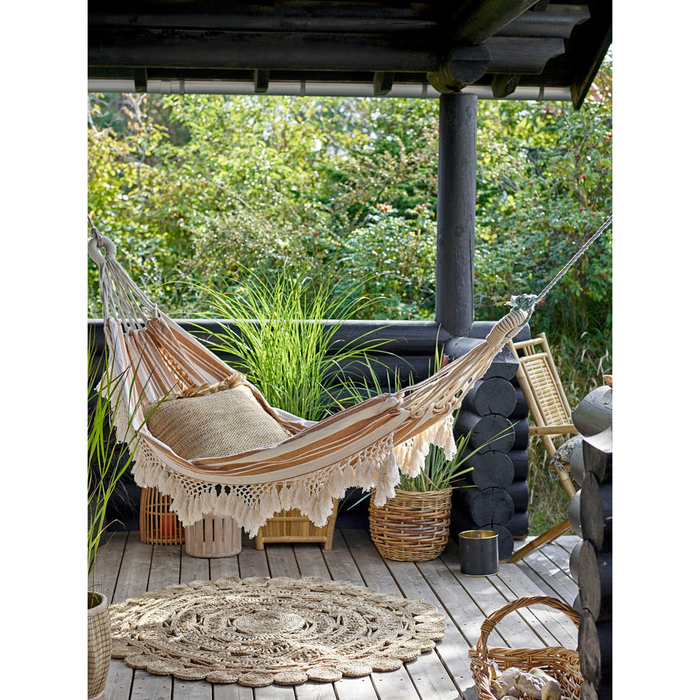 BLOOMINGVILLE Live Lanterne, Natur, Terrakotta - D24xH22 cm - DesignGaragen.dk.