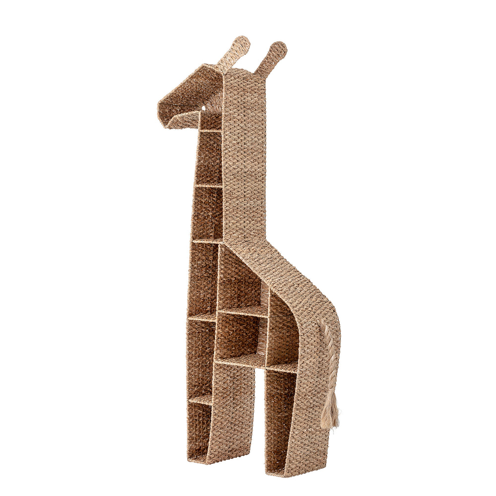BLOOMINGVILLE MINI Kalu Bogreol, Natur, Bankuan Grass - L66xH146xW27 cm - DesignGaragen.dk.