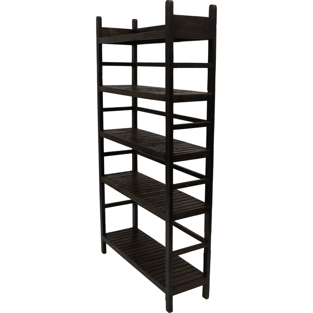 Trademark Living Franklyn reol med lameller - 5 hylder