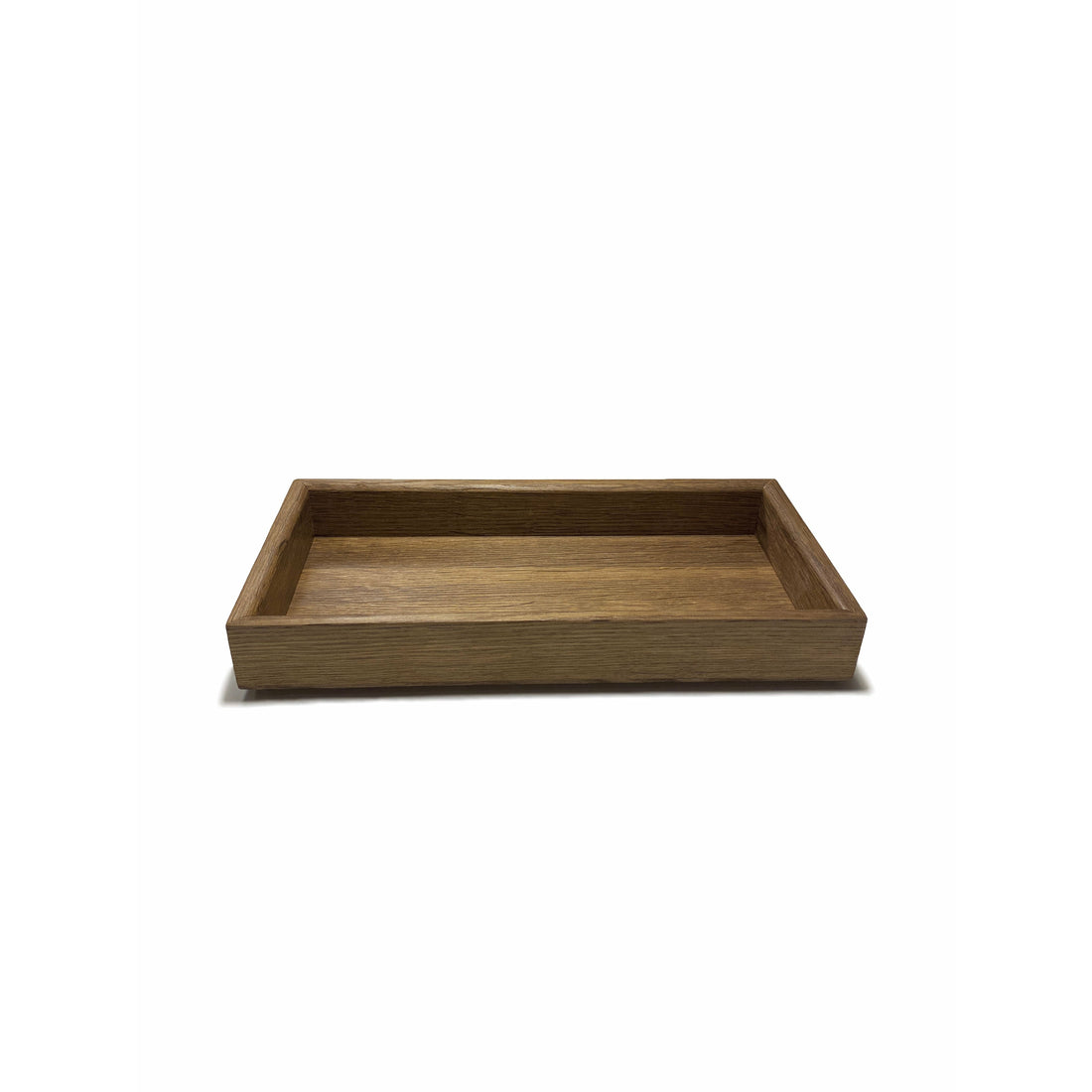 Langbo Large Stackable Tray - Smoked Oiled Oak