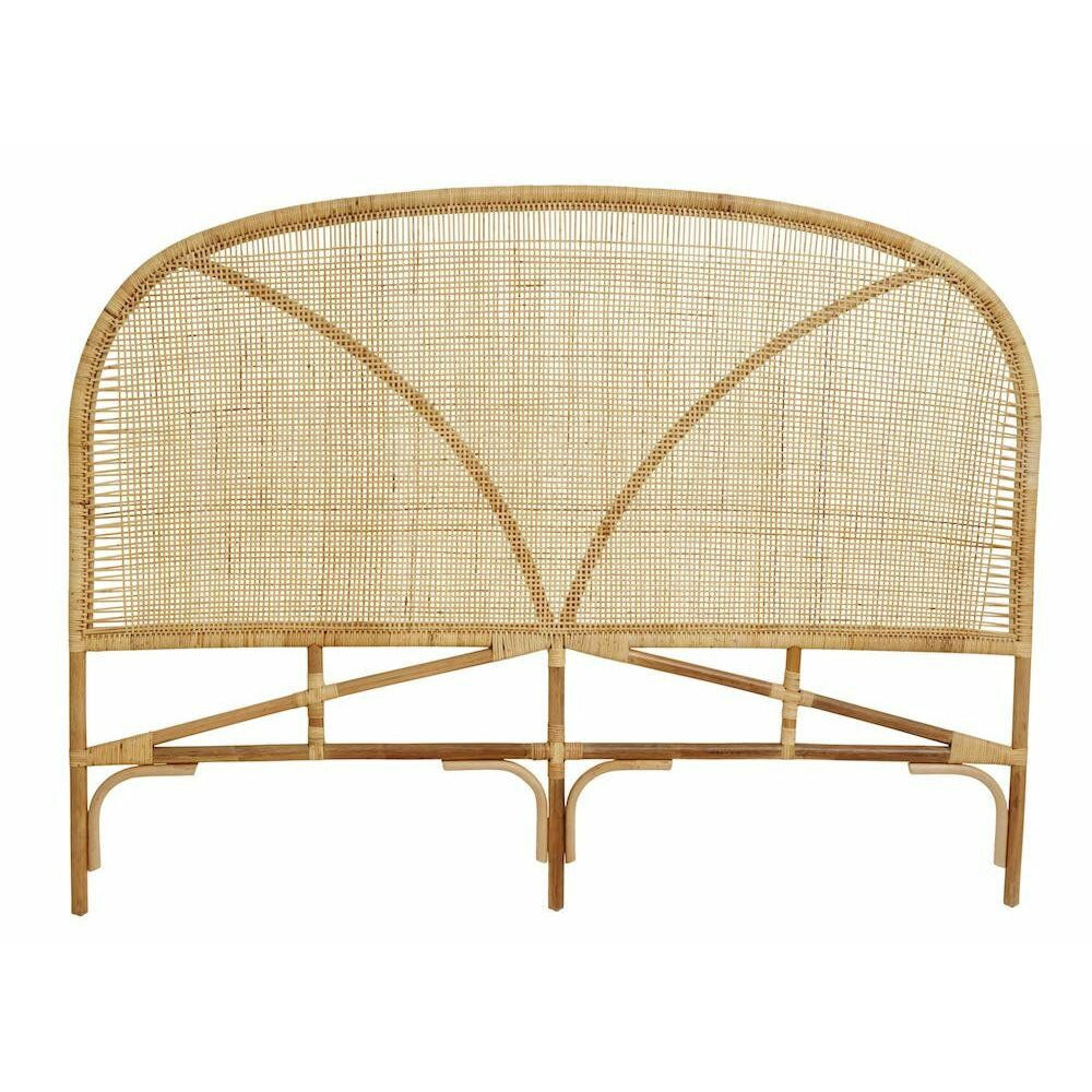Nordal BALI sengegavl i rattan - 180 cm - natur