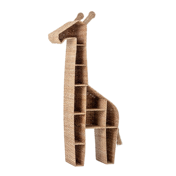 BLOOMINGVILLE MINI Kalu Bogreol, Natur, Bankuan Grass - L66xH146xW27 cm - DesignGaragen.dk.