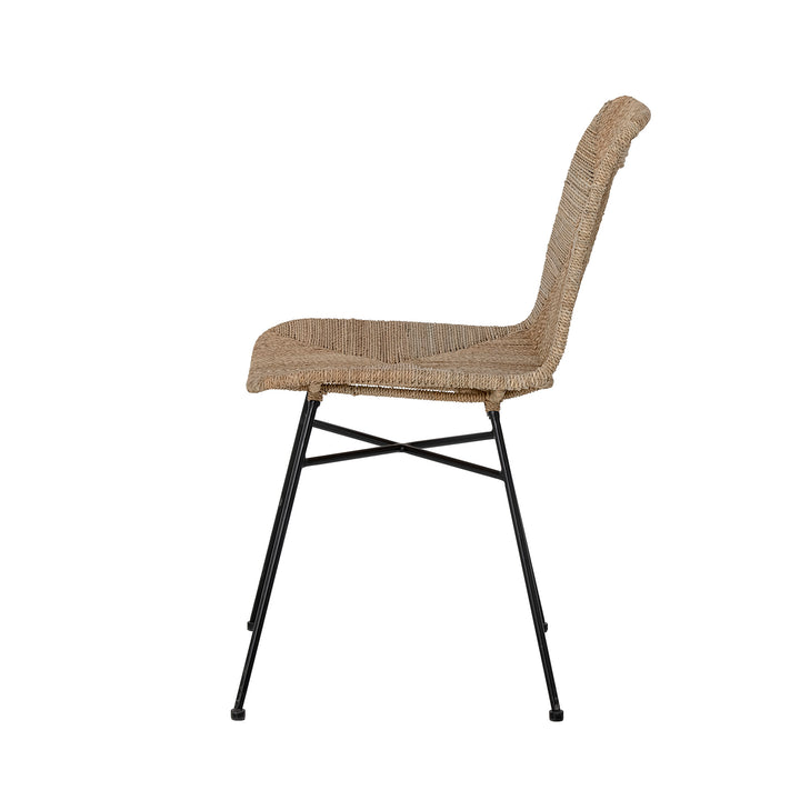 BLOOMINGVILLE Nor Spisestol, Natur, Lampakanay - L43xH84xW56 cm - DesignGaragen.dk.