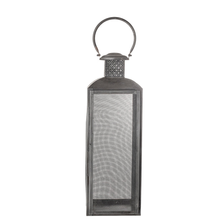 BLOOMINGVILLE Tidus Lanterne, Sort, Metal - L20xH57xW20 cm - DesignGaragen.dk.