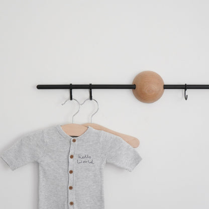 WOUD - Hoop rack - White pigmented oak - WOUD - DesignGaragen.dk
