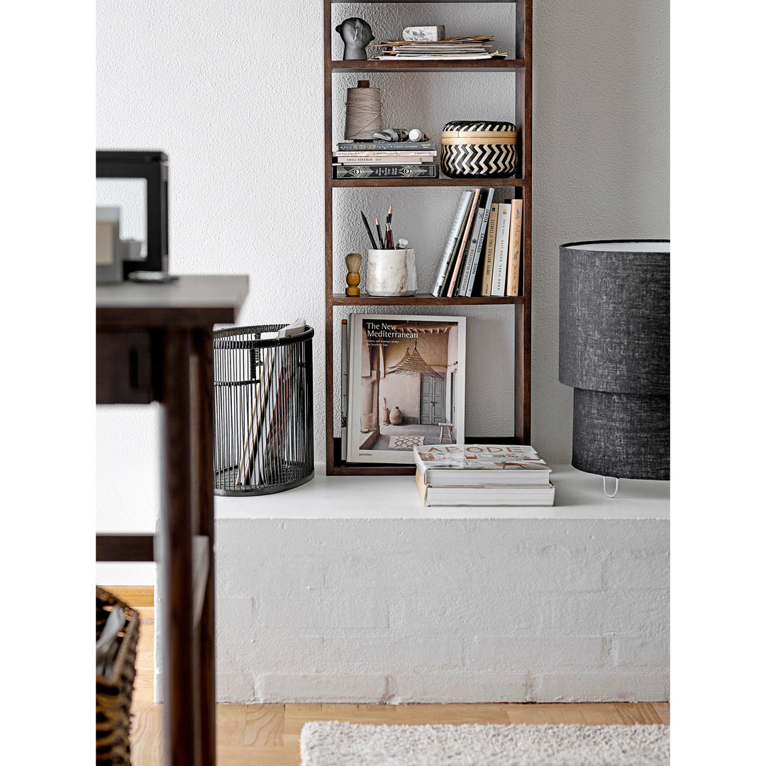 BLOOMINGVILLE Wells Skrivebord, Brun, Ege Finer - L120xH76xW65 cm - DesignGaragen.dk.