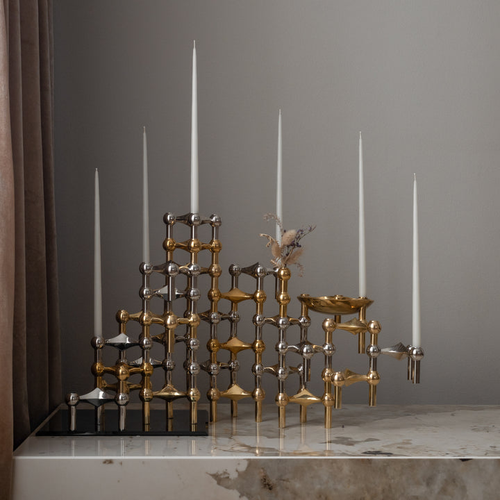 STOFF STOFF Nagel Vase, massiv messing - DesignGaragen.dk.