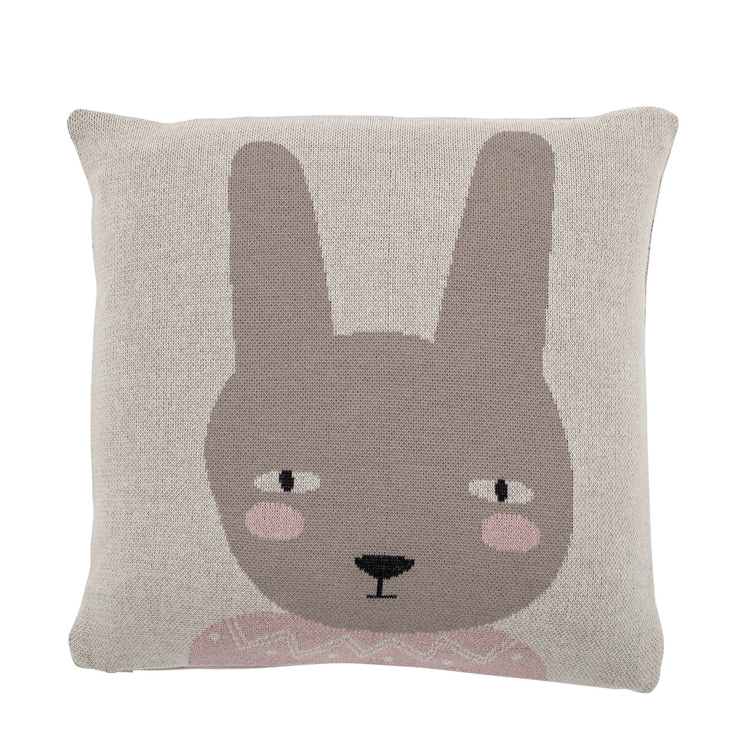 BLOOMINGVILLE MINI Gharib Pude, Grå, Bomuld OEKO-TEX® - L45xH45 cm - DesignGaragen.dk.