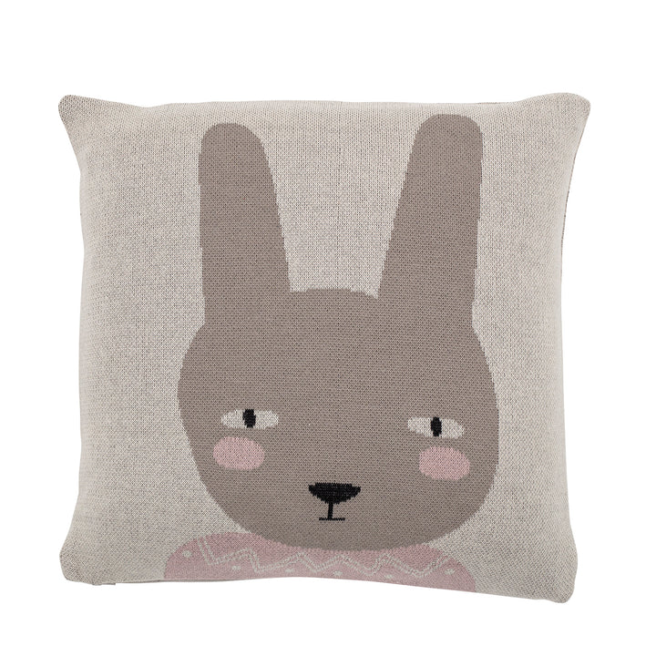 BLOOMINGVILLE MINI Gharib Pude, Grå, Bomuld OEKO-TEX® - L45xH45 cm - DesignGaragen.dk.