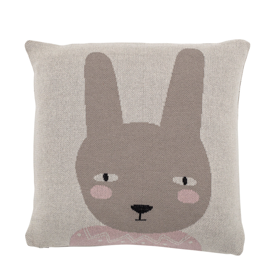 BLOOMINGVILLE MINI Gharib Pude, Grå, Bomuld OEKO-TEX® - L45xH45 cm - DesignGaragen.dk.