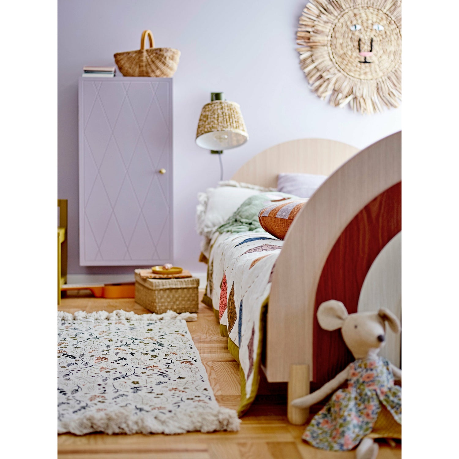 Basir Væg Dekoration, Natur, Vandhyacint - D63 cm - BLOOMINGVILLE MINI - DesignGaragen.dk