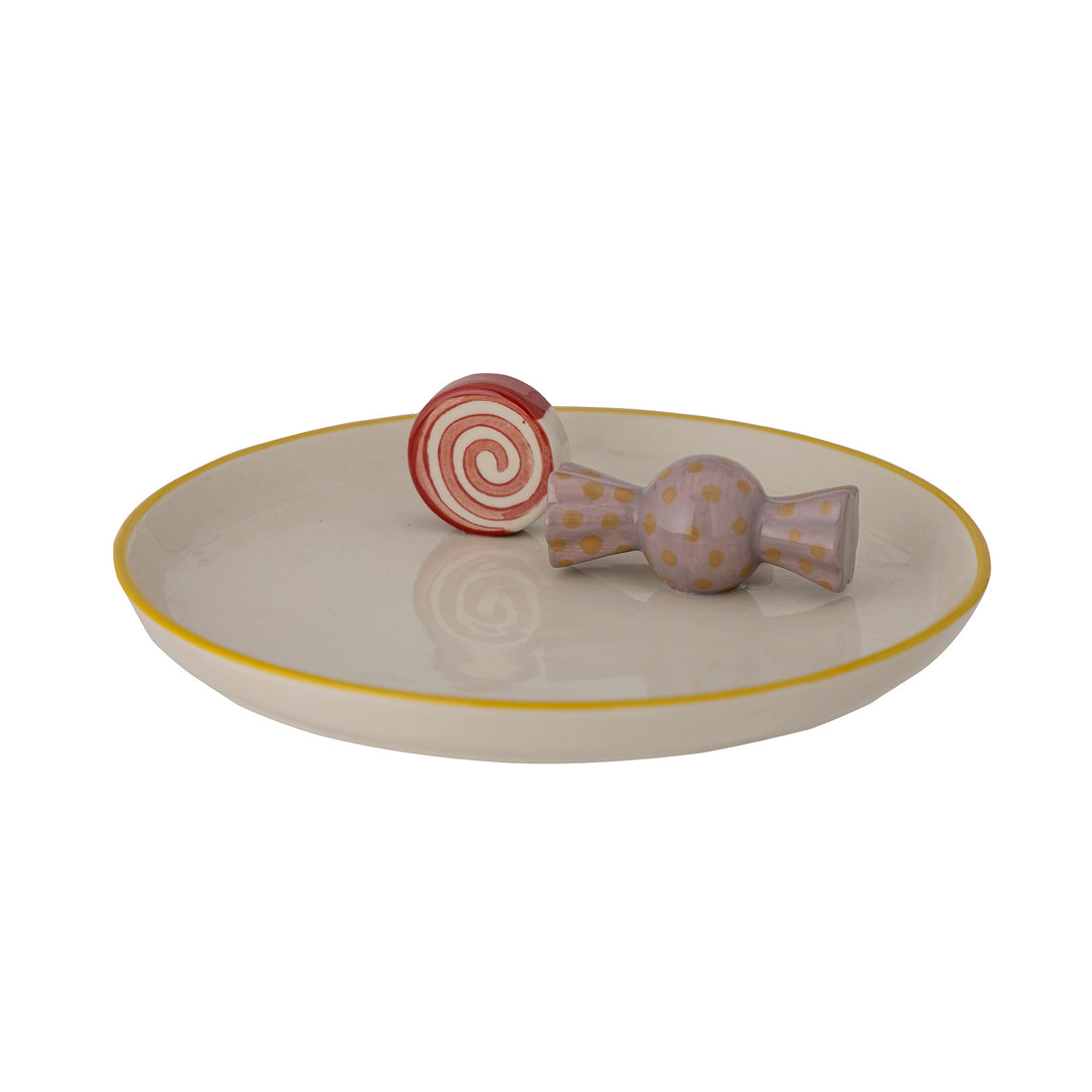 BLOOMINGVILLE MINI Mylie Bakke, Natur, Stentøj - D23xH5 cm - DesignGaragen.dk.