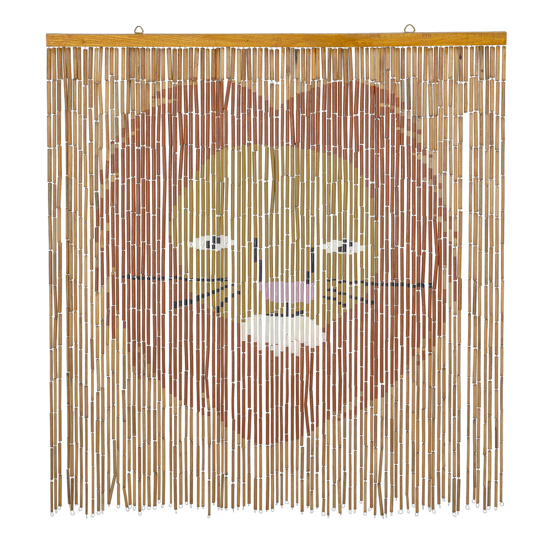 BLOOMINGVILLE MINI Leonel Væg Dekoration, Brun, Bambus - L85xH90 cm - DesignGaragen.dk.