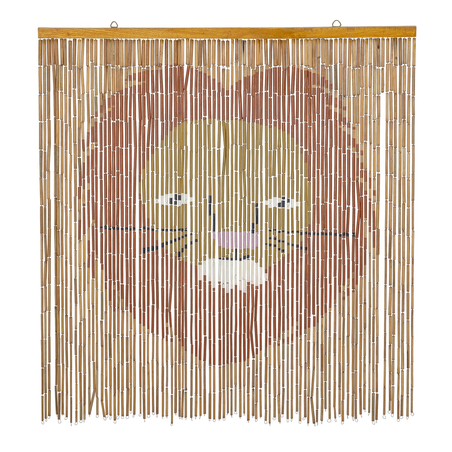 Leonel Væg Dekoration, Brun, Bambus - L85xH90 cm - BLOOMINGVILLE MINI - DesignGaragen.dk