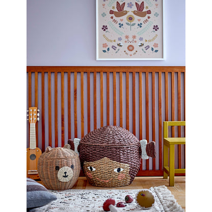 BLOOMINGVILLE MINI Rese Stol, Gul, MDF - L32xH42xW28 cm - DesignGaragen.dk.