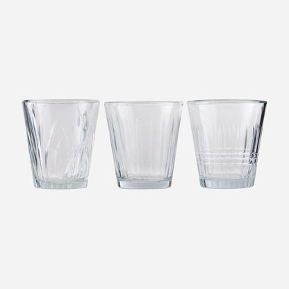 House Doctor-Glas, Vintage, Klar-h: 8.5 cm, dia: 7.5 cm