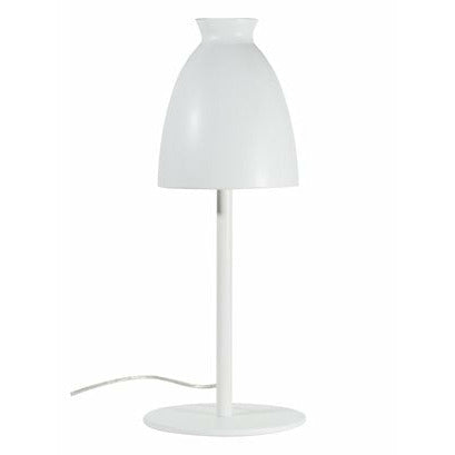 Dyberg Larsen Milano bordlampe hvid - Ø16xH40cm - DesignGaragen.dk.