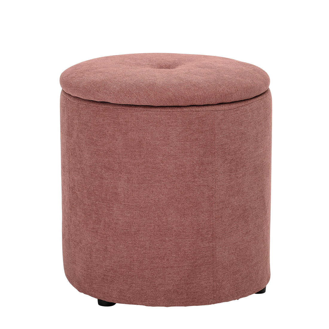 BLOOMINGVILLE MINI Siabella Puf, Rosa, Polyester - D37xH40 cm - DesignGaragen.dk.