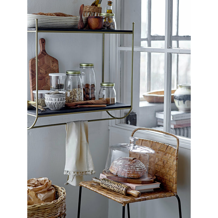 BLOOMINGVILLE Lalou Kurv, Brun, Rattan - D33xH38/D47xH41 cm, Set of 2 - DesignGaragen.dk.