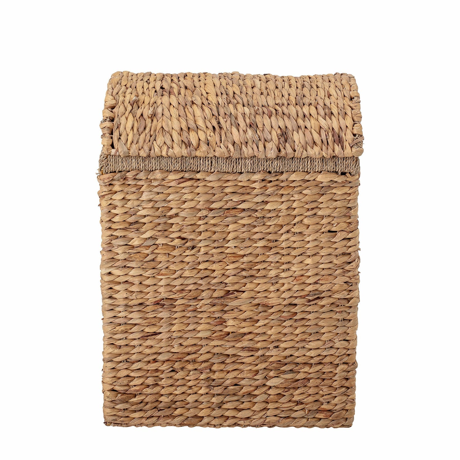 BLOOMINGVILLE MINI Freddie Kurv m/Låg, Natur, Vandhyacint - L44xH60xW35 cm - DesignGaragen.dk.