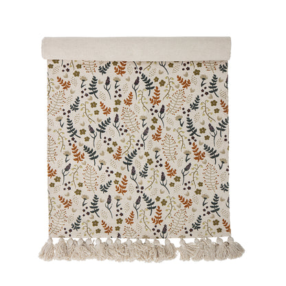 BLOOMINGVILLE MINI Filipa Tæppe, Natur, Bomuld - L120xW65 cm - DesignGaragen.dk.