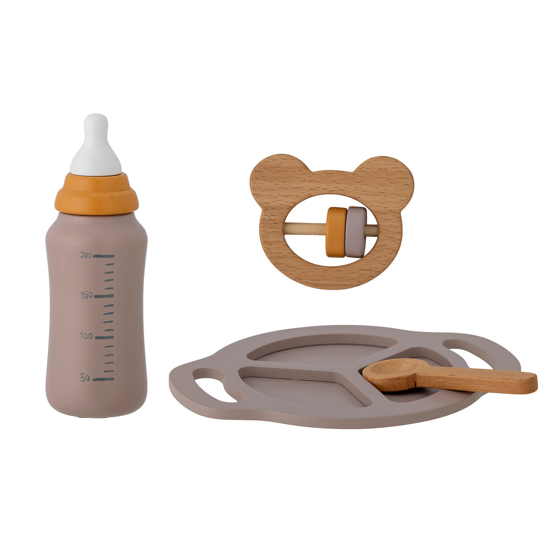 BLOOMINGVILLE MINI - Riina Play Set, Baby, Grå, FSC®100%, Beech - BLOOMINGVILLE MINI - DesignGaragen.dk