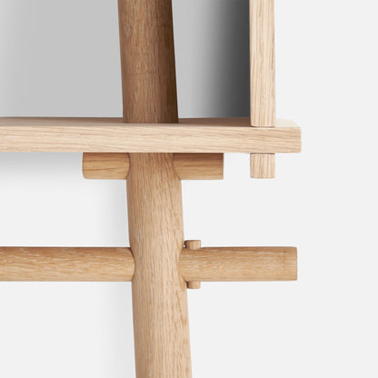 WOUD - Töjbox wardrobe (Small) - White pigmented oak - WOUD - DesignGaragen.dk