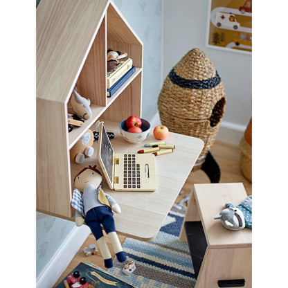 Jela Taburet, Natur, Bøg - L39xH30xW28 cm - BLOOMINGVILLE MINI - DesignGaragen.dk