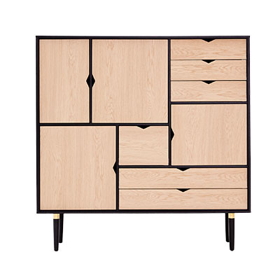Andersen Furniture Unique's Highboard - sort korpus - DesignGaragen.dk.